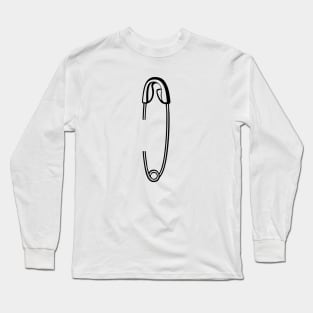 safety pin Long Sleeve T-Shirt